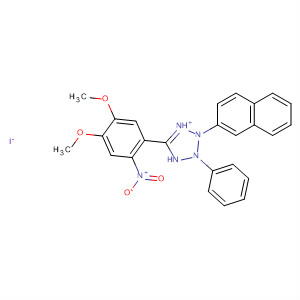 70032-54-1  2H-Tetrazolium,5-(4,5-dimethoxy-2-nitrophenyl)-2-(2-naphthalenyl)-3-phenyl-, iodide
