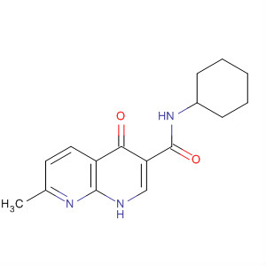 700364-48-3  1,8-Naphthyridine-3-carboxamide,N-cyclohexyl-1,4-dihydro-7-methyl-4-oxo-