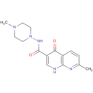 700364-51-8  1,8-Naphthyridine-3-carboxamide,1,4-dihydro-7-methyl-N-(4-methyl-1-piperazinyl)-4-oxo-