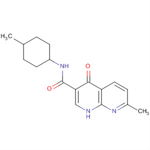 700364-53-0  1,8-Naphthyridine-3-carboxamide,1,4-dihydro-7-methyl-N-(4-methylcyclohexyl)-4-oxo-