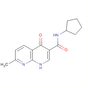 700364-54-1  1,8-Naphthyridine-3-carboxamide,N-cyclopentyl-1,4-dihydro-7-methyl-4-oxo-