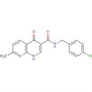 700364-57-4  1,8-Naphthyridine-3-carboxamide,N-[(4-chlorophenyl)methyl]-1,4-dihydro-7-methyl-4-oxo-