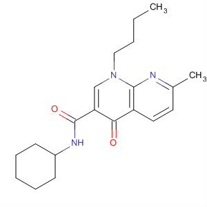700364-72-3  1,8-Naphthyridine-3-carboxamide,1-butyl-N-cyclohexyl-1,4-dihydro-7-methyl-4-oxo-