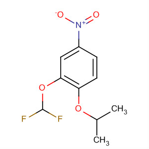 700804-03-1  Benzene, 2-(difluoromethoxy)-1-(1-methylethoxy)-4-nitro-