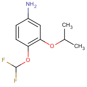 700804-04-2  Benzenamine, 4-(difluoromethoxy)-3-(1-methylethoxy)-