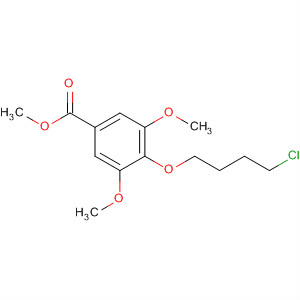 700804-47-3  Benzoic acid, 4-(4-chlorobutoxy)-3,5-dimethoxy-, methyl ester