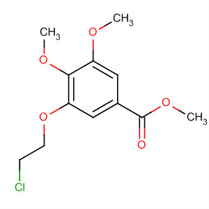 700804-48-4  Benzoic acid, 3-(2-chloroethoxy)-4,5-dimethoxy-, methyl ester