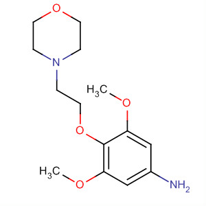 700805-14-7  Benzenamine, 3,5-dimethoxy-4-[2-(4-morpholinyl)ethoxy]-
