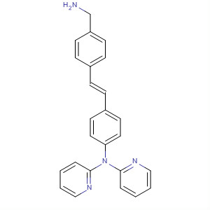 700845-99-4  2-Pyridinamine,N-[4-[(1E)-2-[4-(aminomethyl)phenyl]ethenyl]phenyl]-N-2-pyridinyl-