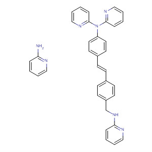 700846-00-0  2-Pyridinamine,N-[4-[(1E)-2-[4-[(di-2-pyridinylamino)methyl]phenyl]ethenyl]phenyl]-N-2-pyridinyl-