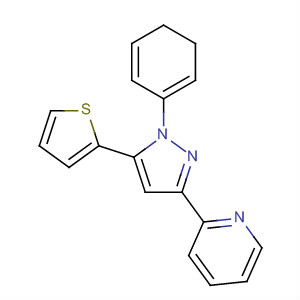 70091-38-2  Pyridine, 2-[4,5-dihydro-1-phenyl-5-(2-thienyl)-1H-pyrazol-3-yl]-