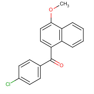 70109-26-1  Methanone, (4-chlorophenyl)(4-methoxy-1-naphthalenyl)-