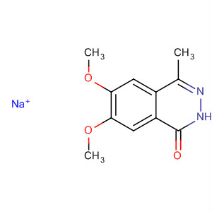 70111-56-7  1(2H)-Phthalazinone, 6,7-dimethoxy-4-methyl-, sodium salt