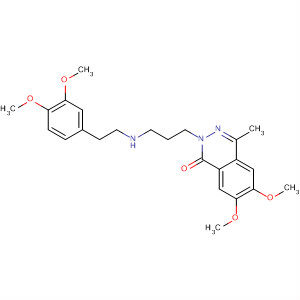 70111-61-4  1(2H)-Phthalazinone,2-[3-[[2-(3,4-dimethoxyphenyl)ethyl]amino]propyl]-6,7-dimethoxy-4-methyl-