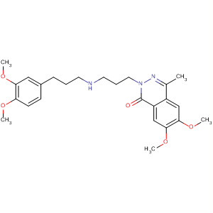 70111-73-8  1(2H)-Phthalazinone,2-[3-[[2-(3,4-dimethoxyphenyl)ethyl]methylamino]propyl]-6,7-dimethoxy-4-methyl-