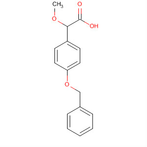 701263-32-3  Benzeneacetic acid, a-methoxy-4-(phenylmethoxy)-