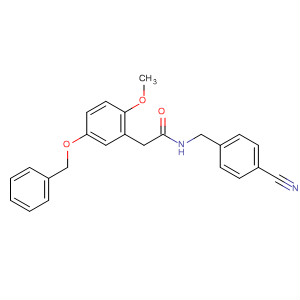 701263-33-4  Benzeneacetamide,N-[(4-cyanophenyl)methyl]-a-methoxy-4-(phenylmethoxy)-