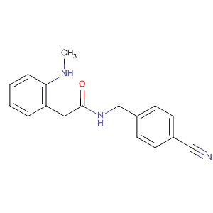 701265-10-3  Benzeneacetamide, N-[(4-cyanophenyl)methyl]-a-(methylamino)-