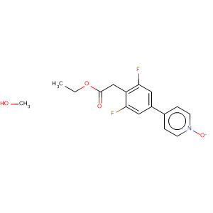 701270-15-7  Benzeneacetic acid, 2,6-difluoro-a-methoxy-4-(1-oxido-4-pyridinyl)-,ethyl ester