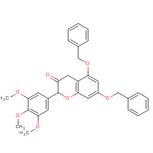 701284-21-1  2H-1-Benzopyran-3(4H)-one,5,7-bis(phenylmethoxy)-2-(3,4,5-trimethoxyphenyl)-