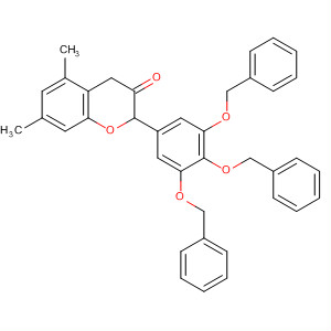 701284-39-1  2H-1-Benzopyran-3(4H)-one,5,7-dimethyl-2-[3,4,5-tris(phenylmethoxy)phenyl]-