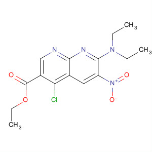 70186-31-1  1,8-Naphthyridine-3-carboxylic acid, 4-chloro-7-(diethylamino)-6-nitro-,ethyl ester