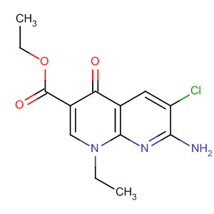 70186-38-8  1,8-Naphthyridine-3-carboxylic acid,7-amino-6-chloro-1-ethyl-1,4-dihydro-4-oxo-, ethyl ester