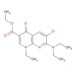 70186-40-2  1,8-Naphthyridine-3-carboxylic acid,6-chloro-7-(diethylamino)-1-ethyl-1,4-dihydro-4-oxo-, ethyl ester