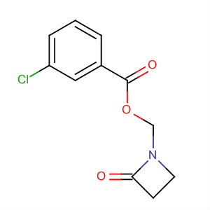 701910-89-6  Benzoic acid, 3-chloro-, (2-oxo-1-azetidinyl)methyl ester