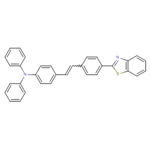 701913-10-2  Benzenamine, 4-[2-[4-(2-benzothiazolyl)phenyl]ethenyl]-N,N-diphenyl-