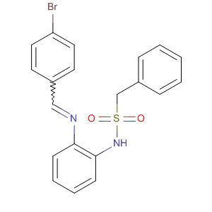 701944-09-4  Benzenemethanesulfonamide,N-[2-[[(4-bromophenyl)methylene]amino]phenyl]-