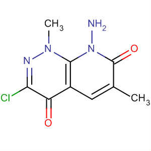 70250-44-1  Pyrido[2,3-c]pyridazine-4,7(1H,8H)-dione,8-amino-3-chloro-1,6-dimethyl-