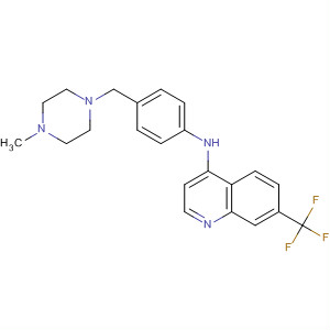 70261-74-4  4-Quinolinamine,N-[4-[(4-methyl-1-piperazinyl)methyl]phenyl]-7-(trifluoromethyl)-
