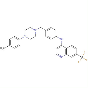 70261-83-5  4-Quinolinamine,N-[4-[[4-(4-methylphenyl)-1-piperazinyl]methyl]phenyl]-7-(trifluoromethyl)-
