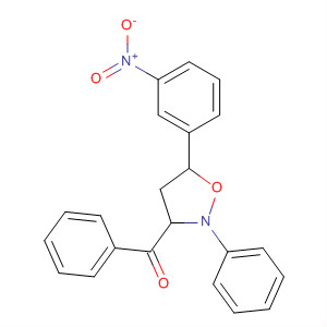 70263-52-4  Methanone, [5-(3-nitrophenyl)-2-phenyl-3-isoxazolidinyl]phenyl-