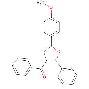 70263-55-7  Methanone, [5-(4-methoxyphenyl)-2-phenyl-3-isoxazolidinyl]phenyl-