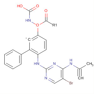 702679-18-3  Carbamic acid,[4-[[5-bromo-4-(2-propynylamino)-2-pyrimidinyl]amino]phenyl]-, phenylester