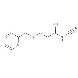 70296-21-8  Propanimidamide, N-cyano-3-(2-pyridinylmethoxy)- 70296-21-8  Propanimidamide, N-cyano-3-(2-pyridinylmethoxy)-