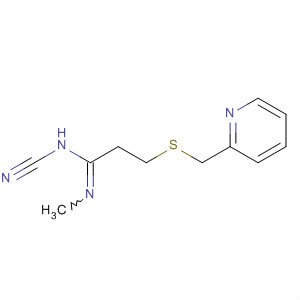 70296-40-1  Propanimidamide, N-cyano-N'-methyl-3-[(2-pyridinylmethyl)thio]-
