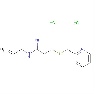 70296-56-9  Propanimidamide, N-2-propenyl-3-[(2-pyridinylmethyl)thio]-,dihydrochloride