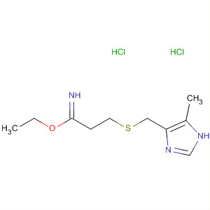 70296-66-1  Propanimidic acid, 3-[[(5-methyl-1H-imidazol-4-yl)methyl]thio]-, ethylester, dihydrochloride