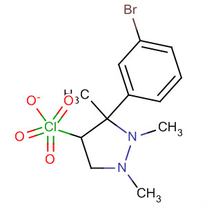 70297-40-4  Pyrazolidine, 3-(3-bromophenyl)-1,2,3-trimethyl-, monoperchlorate 70297-40-4  Pyrazolidine, 3-(3-bromophenyl)-1,2,3-trimethyl-, monoperchlorate