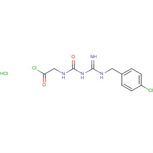 70376-78-2  Acetyl chloride,[[[[[[(4-chlorophenyl)methyl]amino]iminomethyl]amino]carbonyl]amino]-,monohydrochloride