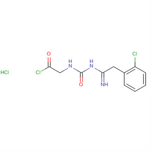 70379-37-2  Acetyl chloride,[[[[2-(2-chlorophenyl)-1-iminoethyl]amino]carbonyl]amino]-,monohydrochloride