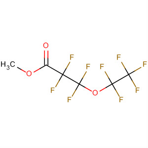 70410-94-5  Propanoic acid, 2,2,3,3-tetrafluoro-3-(pentafluoroethoxy)-, methyl ester 70410-94-5  Propanoic acid, 2,2,3,3-tetrafluoro-3-(pentafluoroethoxy)-, methyl ester