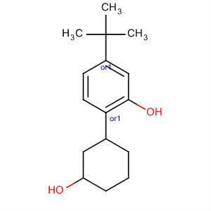 70434-94-5  Phenol, 5-(1,1-dimethylethyl)-2-(3-hydroxycyclohexyl)-, cis- 70434-94-5  Phenol, 5-(1,1-dimethylethyl)-2-(3-hydroxycyclohexyl)-, cis-