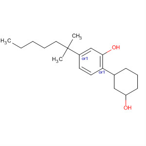70435-06-2  Phenol, 5-(1,1-dimethylhexyl)-2-(3-hydroxycyclohexyl)-, cis- 70435-06-2  Phenol, 5-(1,1-dimethylhexyl)-2-(3-hydroxycyclohexyl)-, cis-