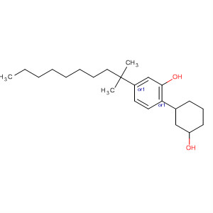 70435-08-4  Phenol, 5-(1,1-dimethylnonyl)-2-(3-hydroxycyclohexyl)-, cis- 70435-08-4  Phenol, 5-(1,1-dimethylnonyl)-2-(3-hydroxycyclohexyl)-, cis-