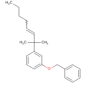 70435-82-4  Benzene, 1-(1,1-dimethyl-2-heptenyl)-3-(phenylmethoxy)-