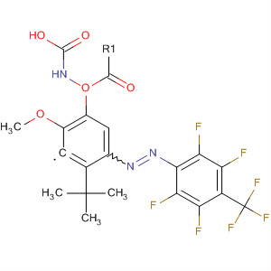 704916-47-2  Carbamic acid,[2-methoxy-5-[[2,3,5,6-tetrafluoro-4-(trifluoromethyl)phenyl]azo]phenyl]-,1,1-dimethylethyl ester